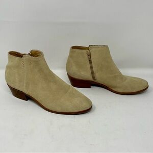 Jack Rogers Suede Women's Tan Ankle Boots size 8.5